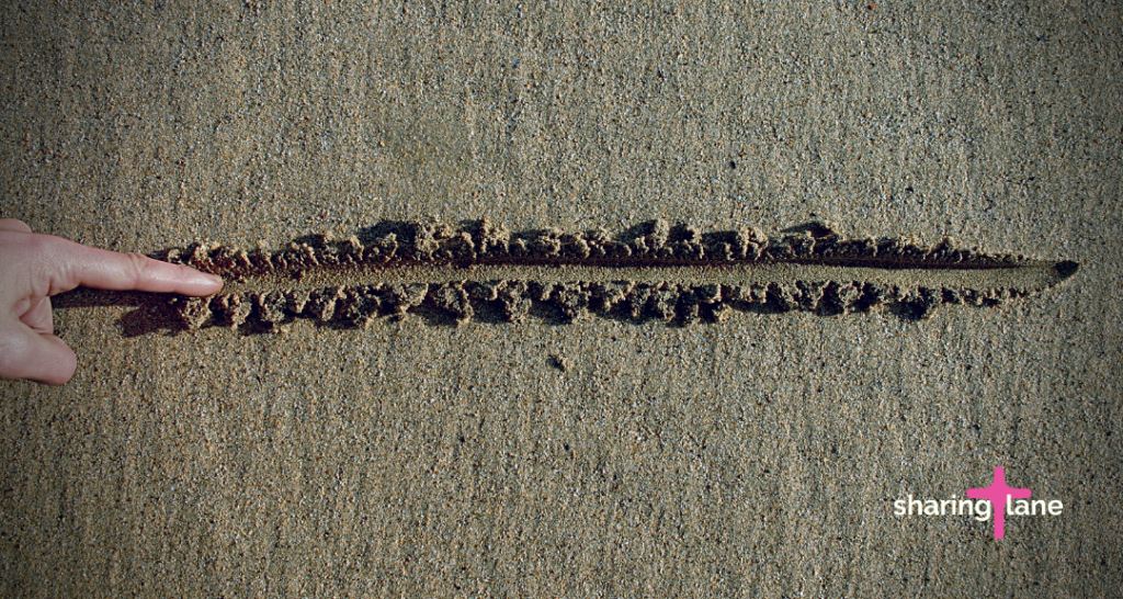 Line in the sand